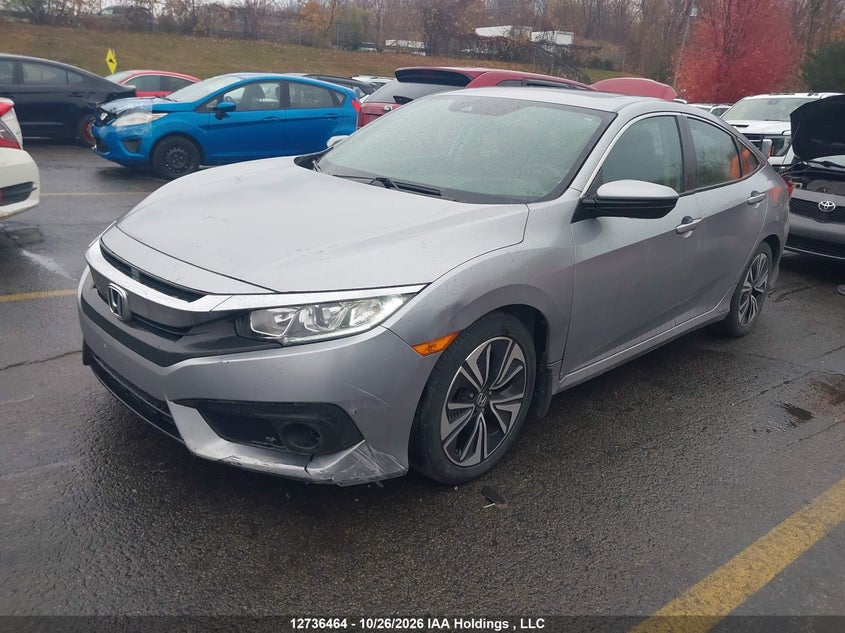 Vin: 2hgfc1f48gh101666, lot: 3144779, honda civic ex-t 20162