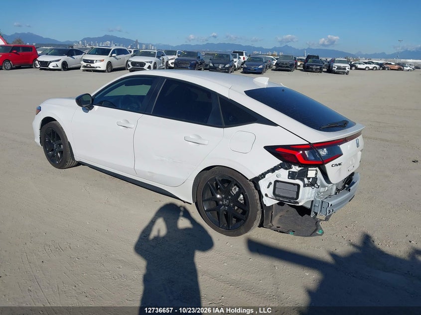 Vin: jhmfl4h89tx800406, lot: 3144986, honda civic sport hybrid 20263