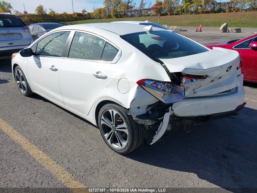 Vin: knafx4a87f5262303, lot: 3145111, kia forte 2.0l ex 20153