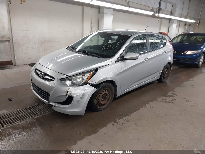 Vin: kmhct5aexcu050750, lot: 3145113, hyundai accent gl 20122