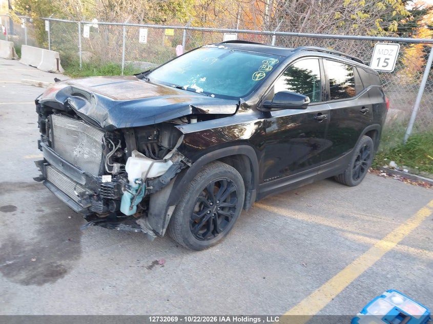 2019 GMC Terrain Sle, Left Front, IAAI, VIN 3GKALTEX0KL299132 — photo 2