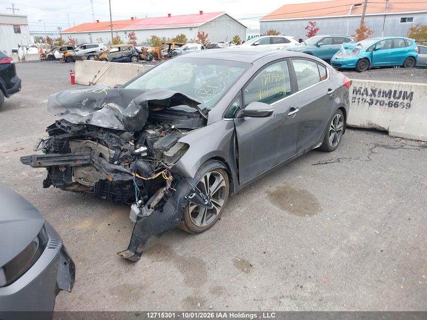 Vin: knafx4a83e5059598, lot: 3145515, kia forte 2.0l ex/2.0l sx 20142