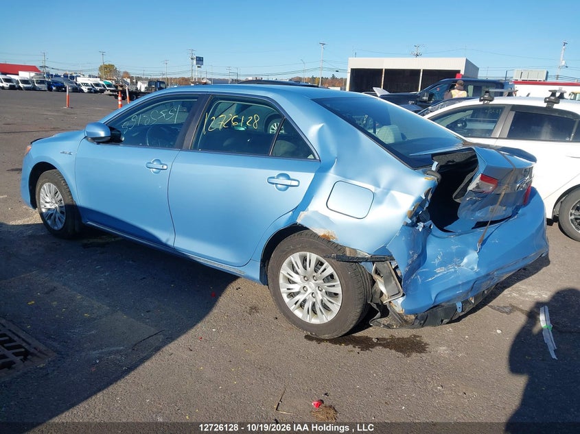 Vin: 4t1bd1fk3du068881, lot: 3145523, toyota camry hybrid le 20133