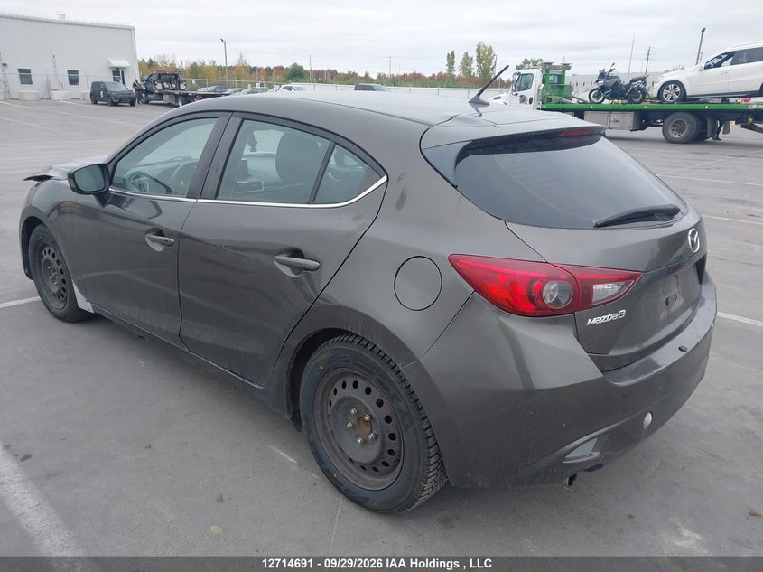 Vin: jm1bm1l71e1162362, lot: 3145535, mazda mazda3 gs-sky 20143
