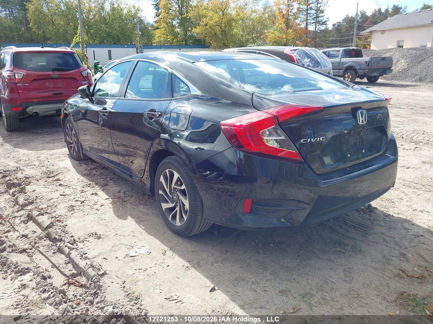 Vin: 2hgfc2f88jh027018, lot: 3145982, honda civic ex 4dr 20183