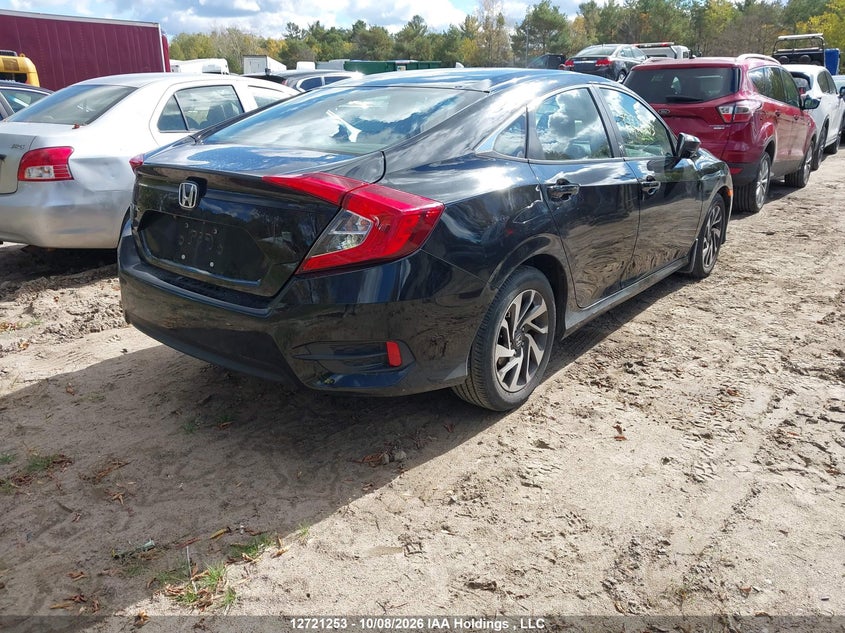 Vin: 2hgfc2f88jh027018, lot: 3145982, honda civic ex 4dr 20184