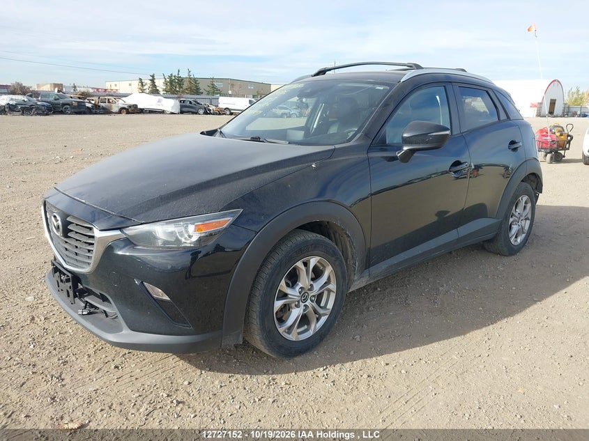 Vin: jm1dkfc76j0313076, lot: 3146007, mazda cx-3 gs 20182