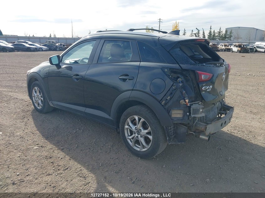 Vin: jm1dkfc76j0313076, lot: 3146007, mazda cx-3 gs 20183