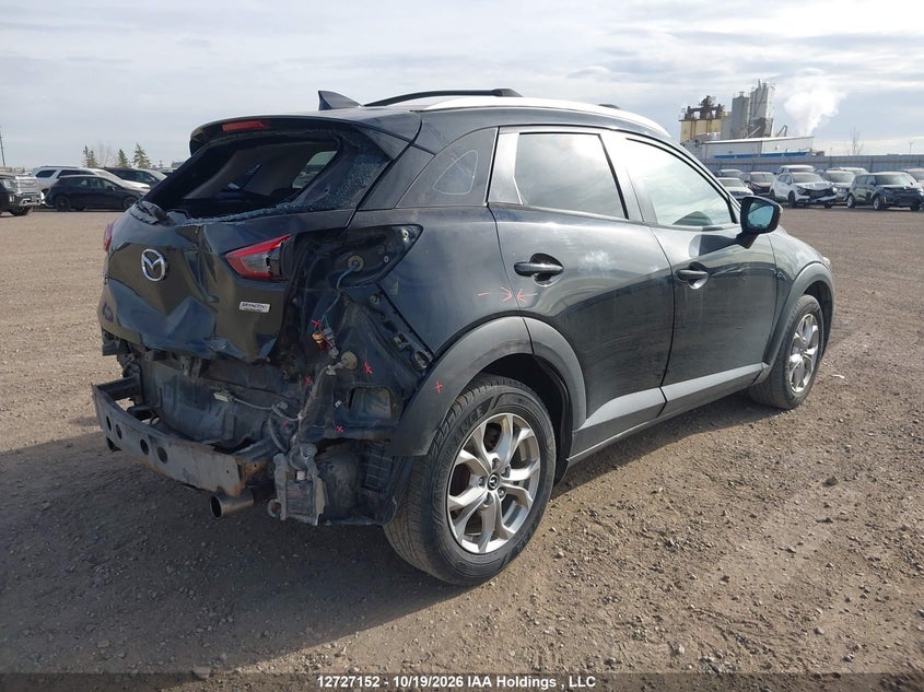 Vin: jm1dkfc76j0313076, lot: 3146007, mazda cx-3 gs 20184