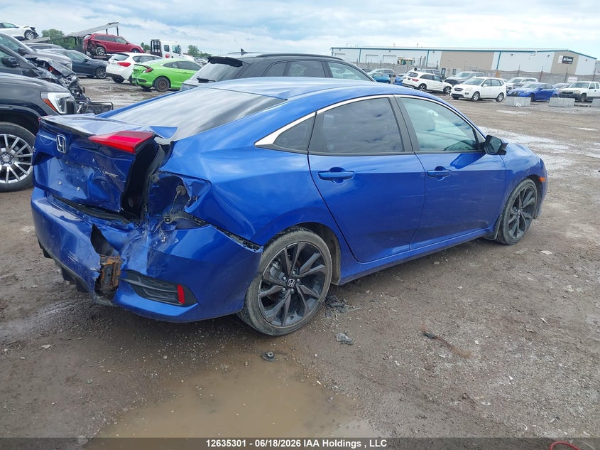Vin: 2hgfc2f81kh032756, lot: 3147044, honda civic sport 20194