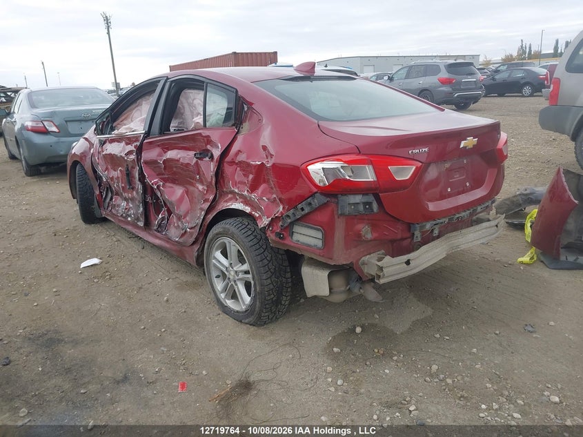Vin: 3g1be5sm0hs553526, lot: 3147060, chevrolet cruze lt auto 20173