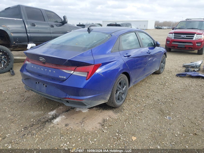 Vin: kmhlm4aj0nu026450, lot: 3147066, hyundai elantra hybrid preferred 20224