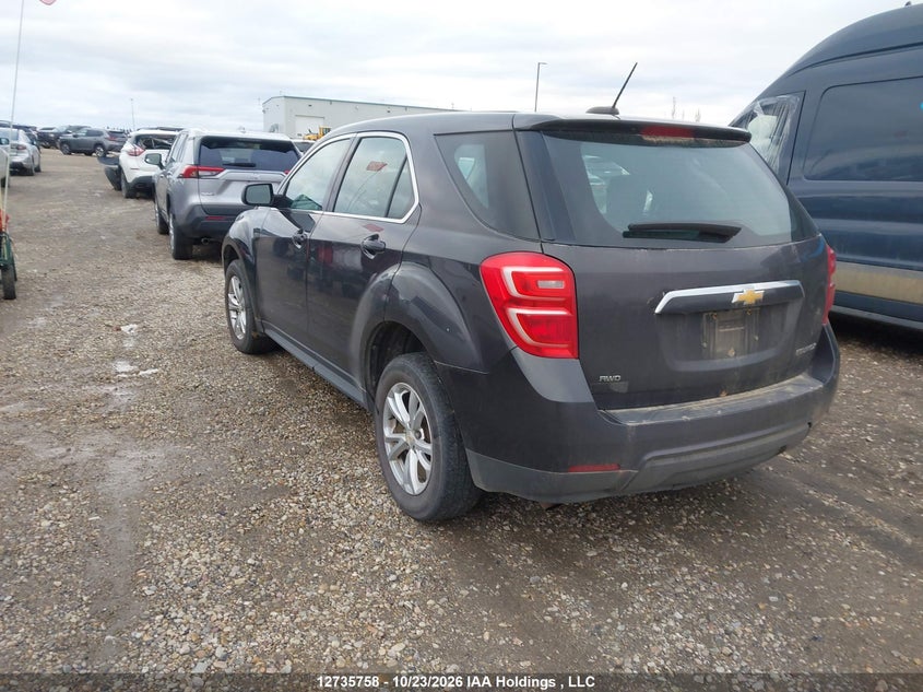 Vin: 2gnfleek9g6263153, lot: 3147083, chevrolet equinox ls 20163