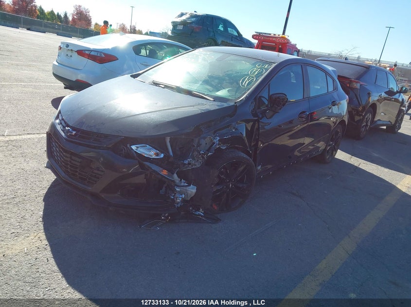 Vin: 3g1be6sm9js535747, lot: 3147176, chevrolet cruze lt auto 20182