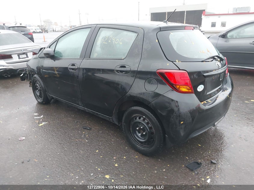 Vin: vnkktud38fa023466, lot: 3148486, toyota yaris le 20153