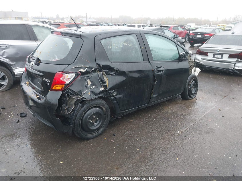 Vin: vnkktud38fa023466, lot: 3148486, toyota yaris le 20154