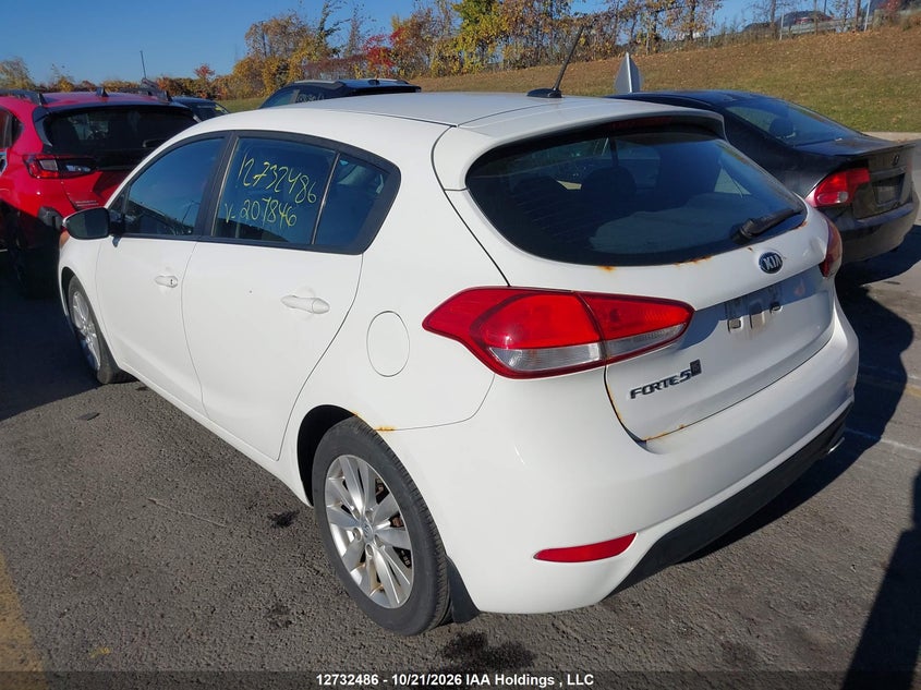 Vin: knafk5a88e5207846, lot: 3148491, kia forte 2.0l ex/2.0l lx+ 20143