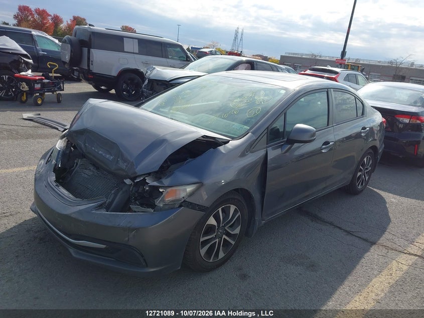 Vin: 2hgfb2f58dh045578, lot: 3148503, honda civic ex 4dr 20132