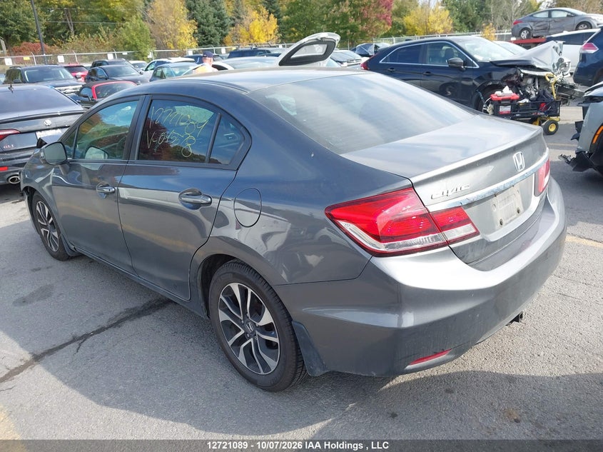 Vin: 2hgfb2f58dh045578, lot: 3148503, honda civic ex 4dr 20133
