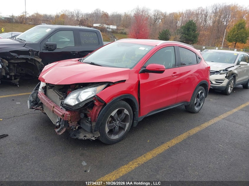 Vin: 3czru6h73jm102613, lot: 3148513, honda hr-v ex-l 20182