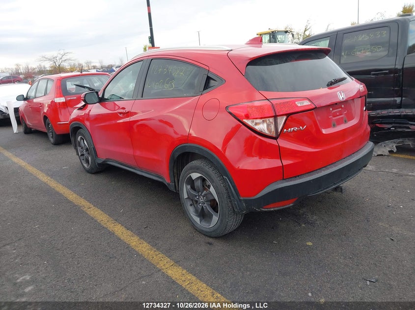 Vin: 3czru6h73jm102613, lot: 3148513, honda hr-v ex-l 20183