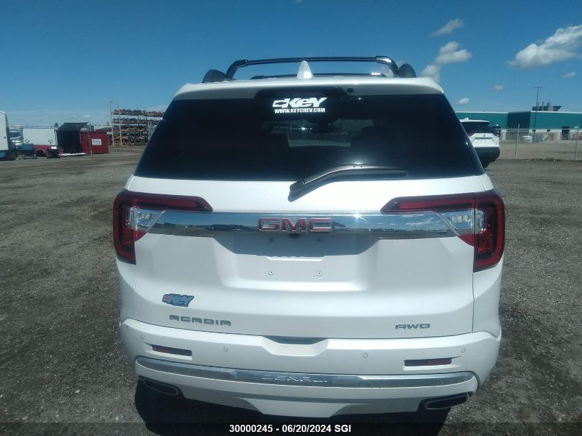 2022 GMC Acadia Denali VIN: 1GKKNXLSXNZ138524 Lot: 30000245