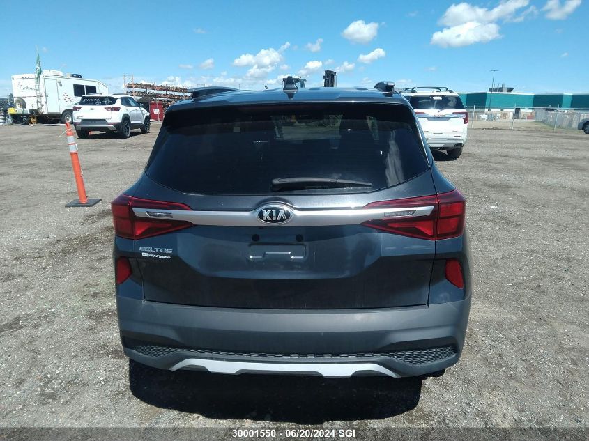 2021 Kia Seltos Lx VIN: KNDEPCAA3M7215119 Lot: 30001550