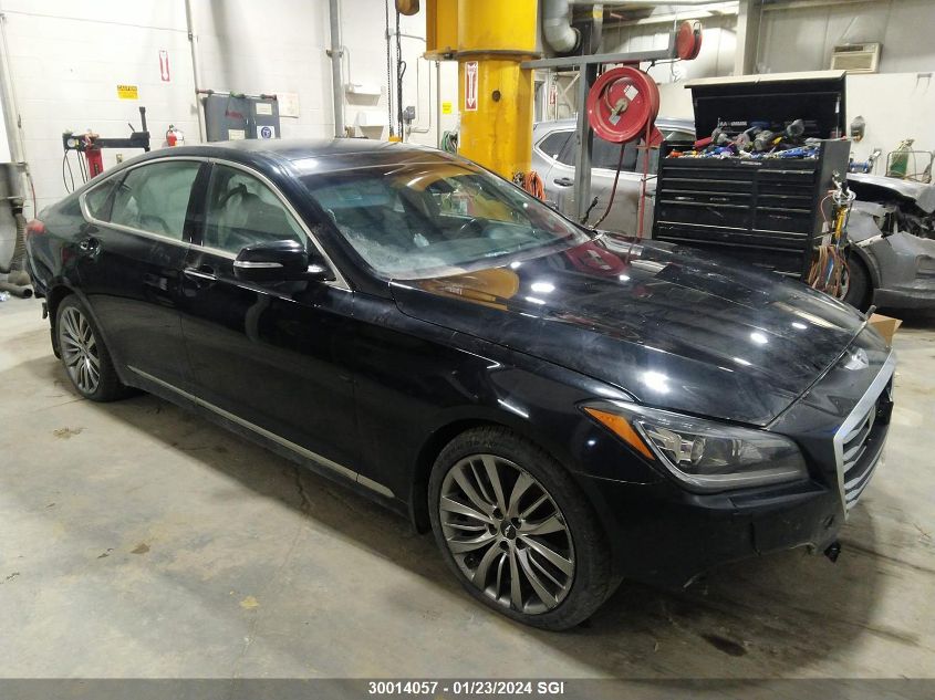 KMHGN4JF6FU025993 2015 Hyundai Genesis 5.0L