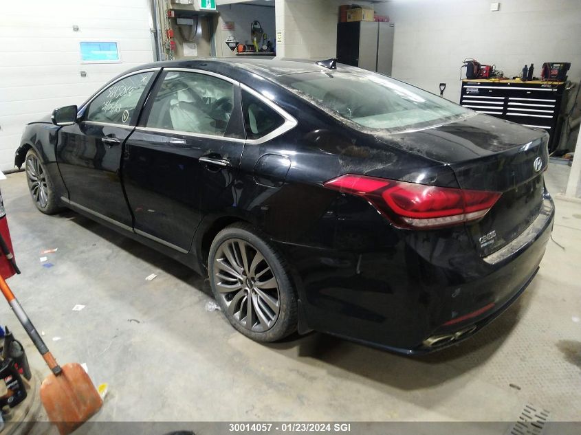 2015 Hyundai Genesis 5.0L VIN: KMHGN4JF6FU025993 Lot: 30014057