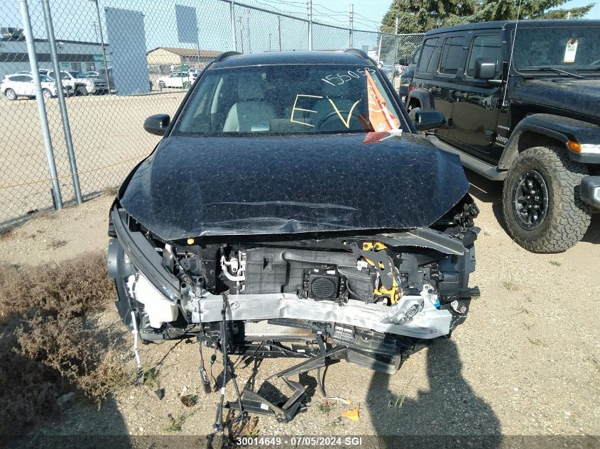 2022 Hyundai Kona Sel VIN: KM8K33AG3NU155053 Lot: 30014649