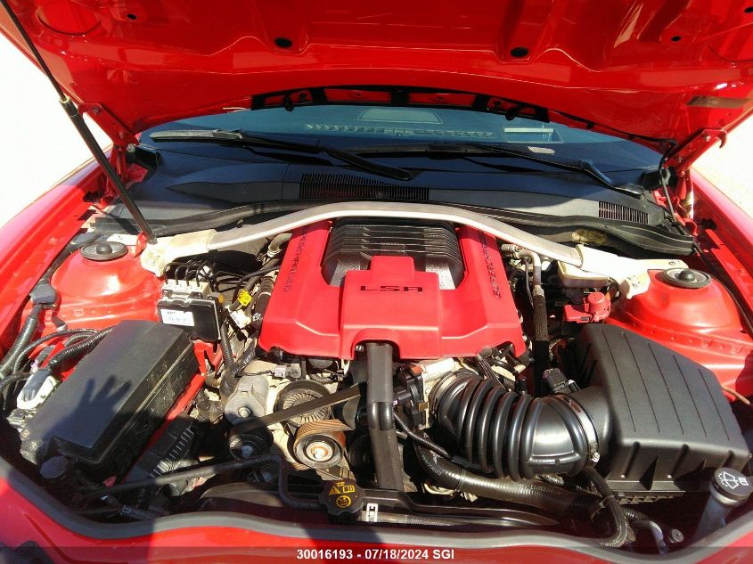 2014 Chevrolet Camaro Zl1 VIN: 2G1FZ1EP6E9800173 Lot: 30016193