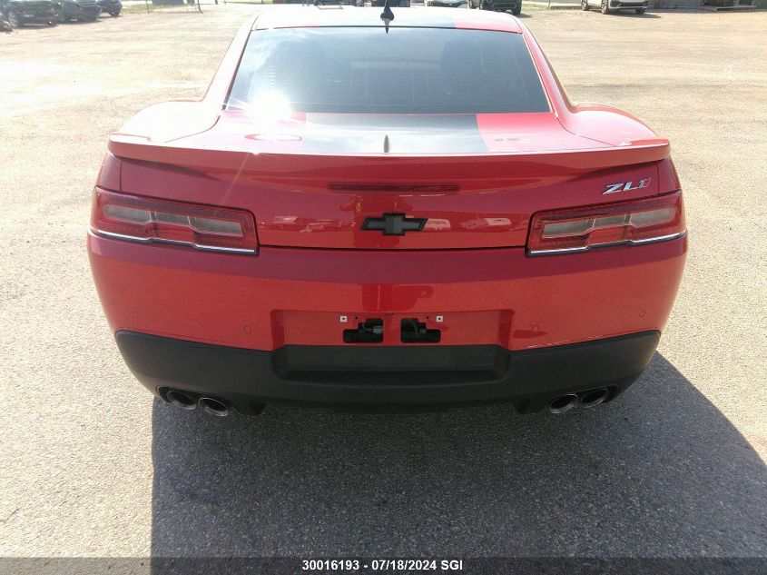 2014 Chevrolet Camaro Zl1 VIN: 2G1FZ1EP6E9800173 Lot: 30016193