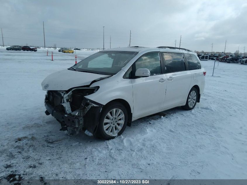 2015 Toyota Sienna Xle/Limited VIN: 5TDDK3DC3FS108197 Lot: 30022584