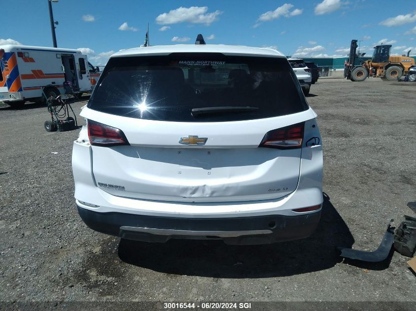 2022 Chevrolet Equinox Lt VIN: 3GNAXUEV5NL249794 Lot: 30016544