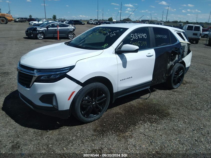 2022 Chevrolet Equinox Lt VIN: 3GNAXUEV5NL249794 Lot: 30016544