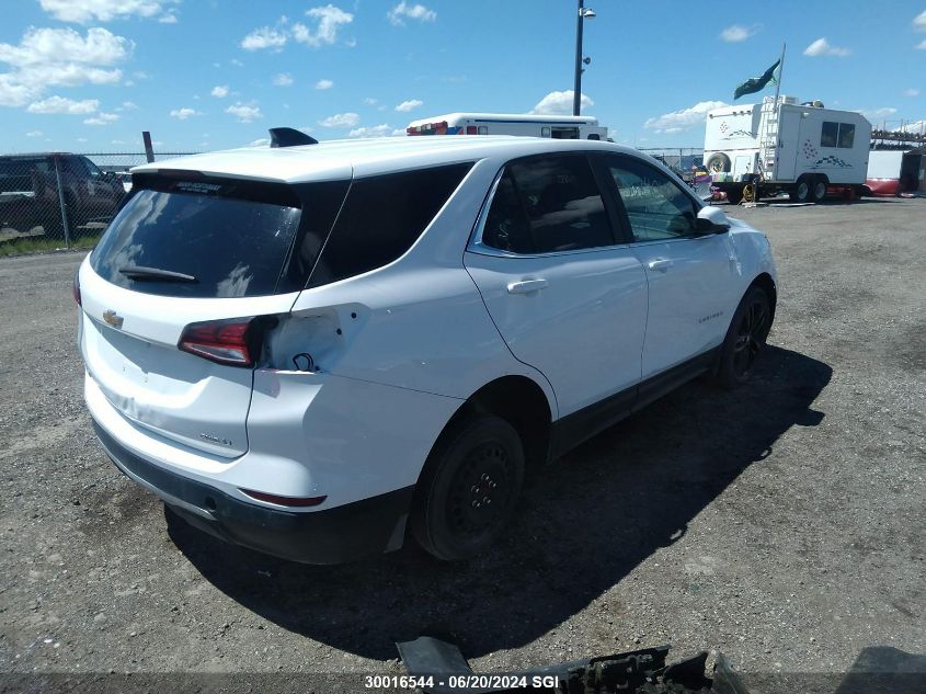 2022 Chevrolet Equinox Lt VIN: 3GNAXUEV5NL249794 Lot: 30016544