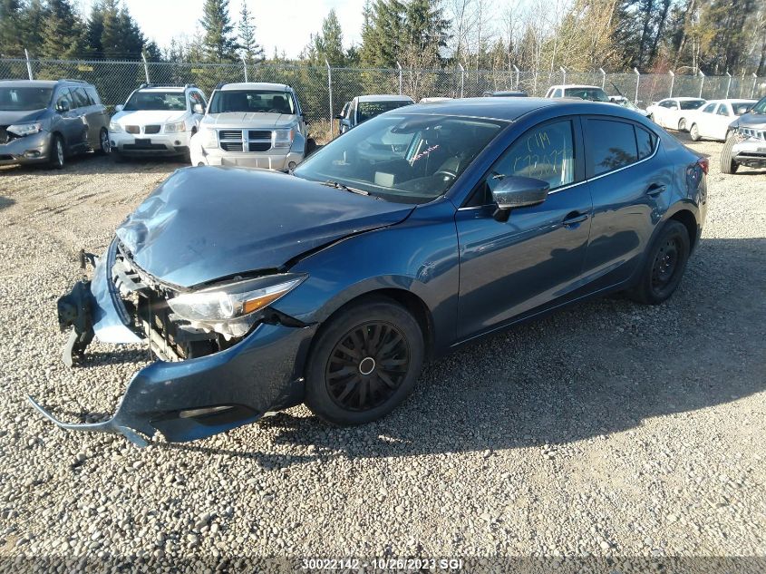 2018 Mazda Mazda3 Gs VIN: 3MZBN1V70JM247021 Lot: 30022142