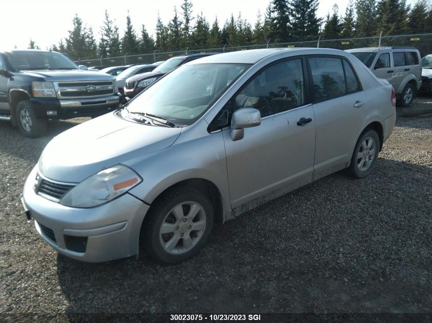 2007 Nissan Versa 1.8 S VIN: 3N1BC11E37L406242 Lot: 30023075