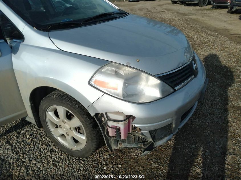 2007 Nissan Versa 1.8 S VIN: 3N1BC11E37L406242 Lot: 30023075