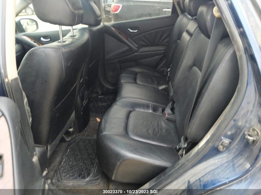 2009 Nissan Murano Le VIN: JN8AZ18W39W133522 Lot: 30023370