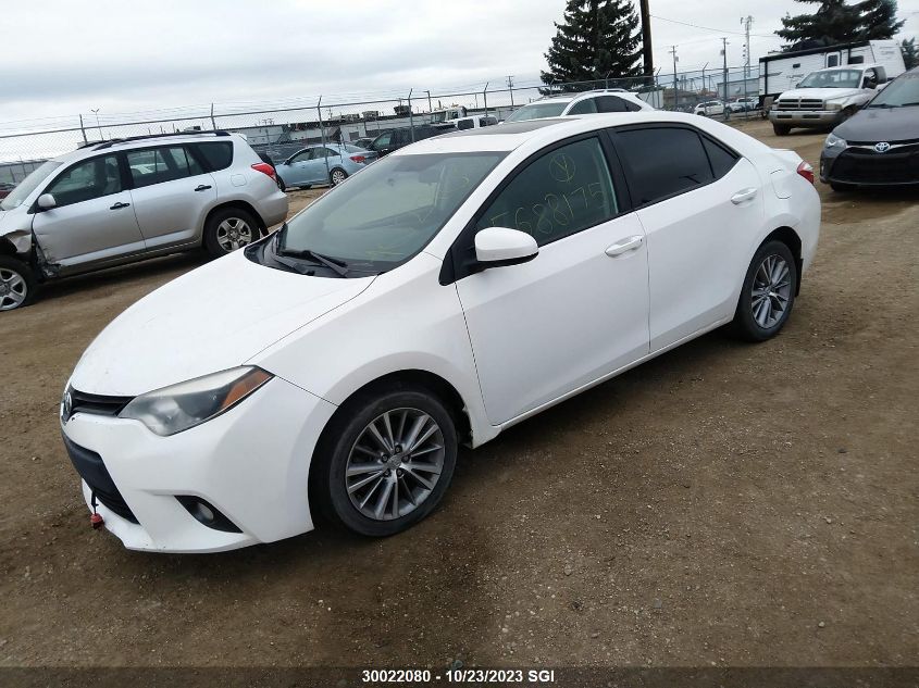 2015 Toyota Corolla Ce/S/Le VIN: 2T1BURHE0FC402908 Lot: 30022080