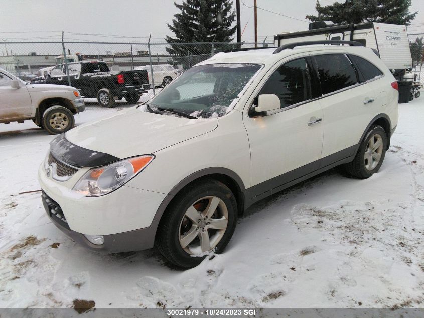 2010 Hyundai Veracruz Limited VIN: KM8NUDCC8AU115345 Lot: 30021979