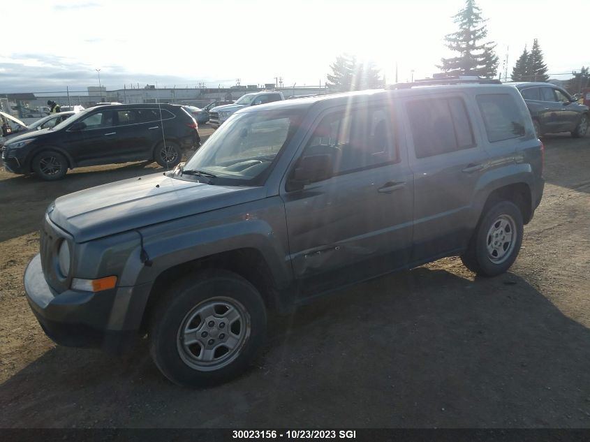 2013 Jeep Patriot Sport VIN: 1C4NJRAB4DD108076 Lot: 30023156