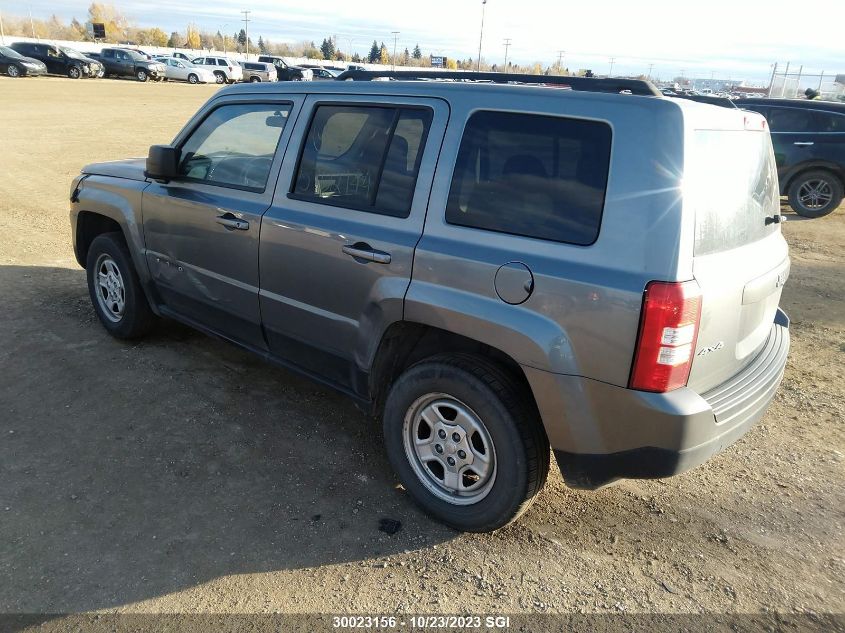 2013 Jeep Patriot Sport VIN: 1C4NJRAB4DD108076 Lot: 30023156