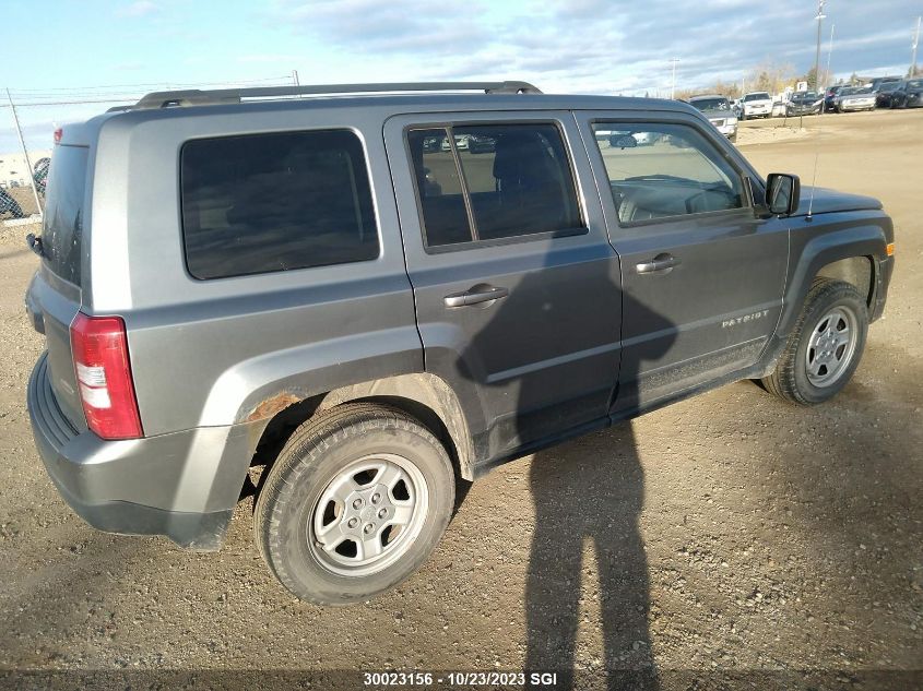 2013 Jeep Patriot Sport VIN: 1C4NJRAB4DD108076 Lot: 30023156