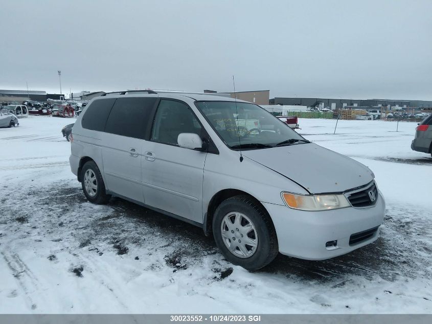 2002 Honda Odyssey Ex VIN: 3HGCM56334G708035 Lot: 30023552