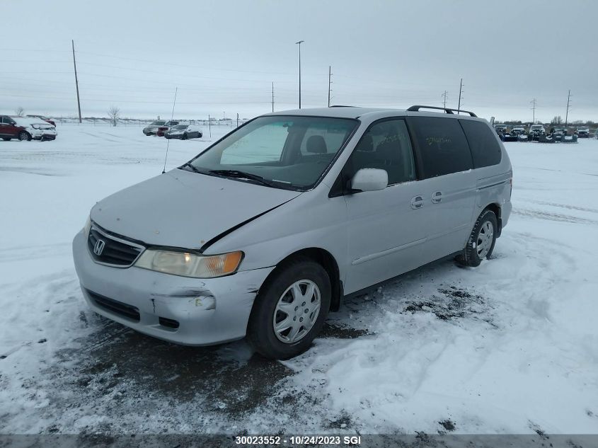 2002 Honda Odyssey Ex VIN: 3HGCM56334G708035 Lot: 30023552