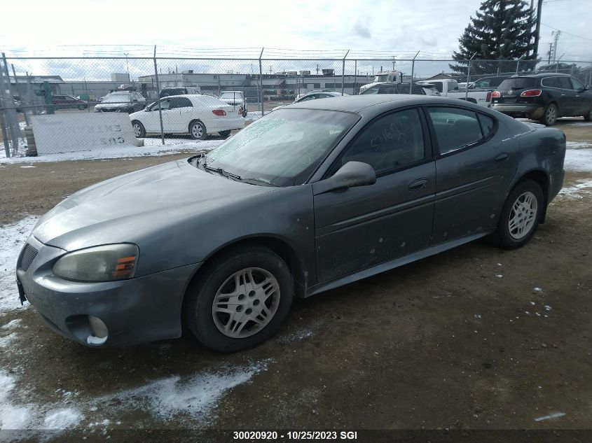 2004 Pontiac Grand Prix Gt1 VIN: 2G1WC5E37D1216514 Lot: 30020920