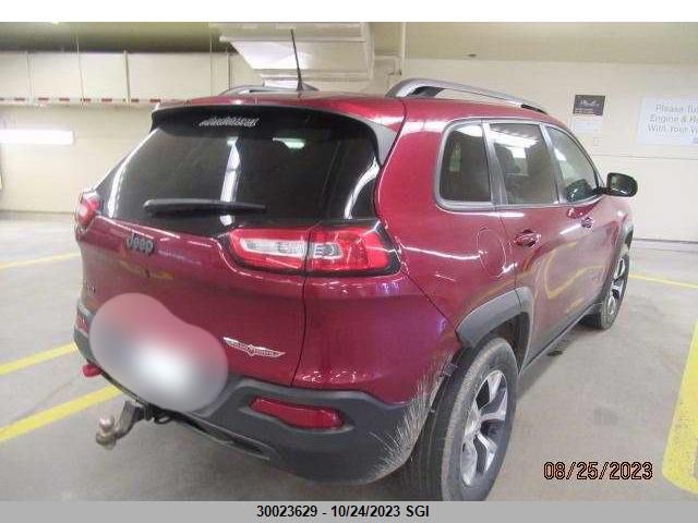 2016 Jeep Cherokee Trailhawk VIN: JTHBE96S080040919 Lot: 30023629