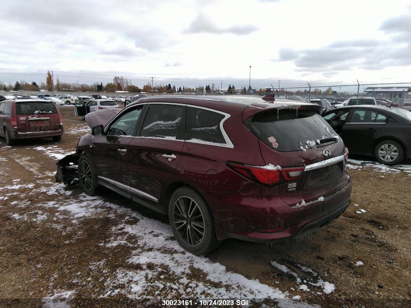 2019 Infiniti Qx60 Pure VIN: 2HGFG3B57FH532822 Lot: 30023161